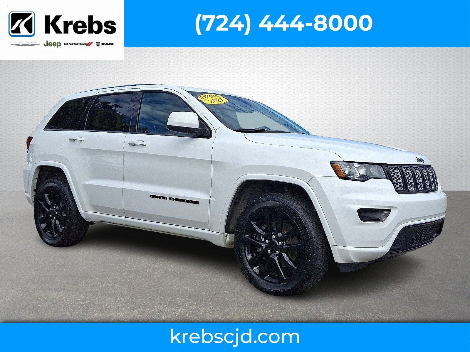 Certified 2021 Jeep Grand Cherokee Laredo X AWD/4WD image 1