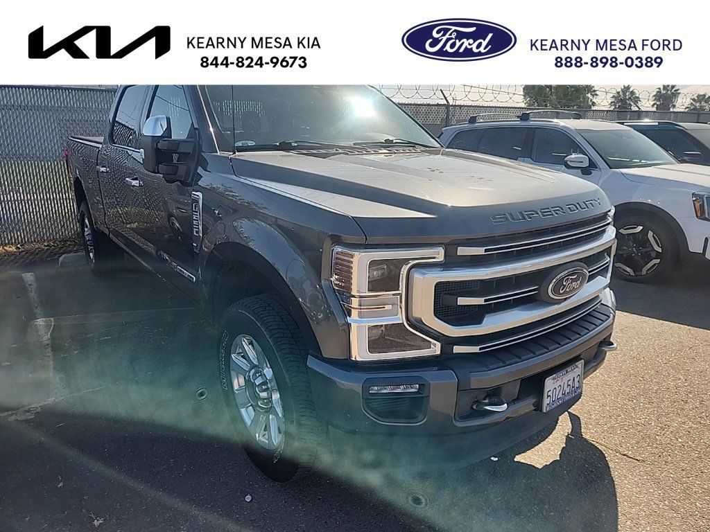 Used 2020 Ford F250 Platinum w/ FX4 Off-Road Package AWD/4WD image 1