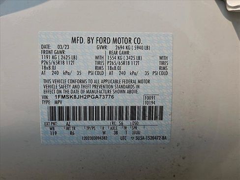 Used 2023 Ford Explorer Timberline AWD/4WD image 27