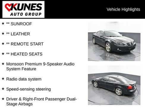 Used 2008 Pontiac Grand Prix GXP w/ Sun And Sound Package FWD image 2