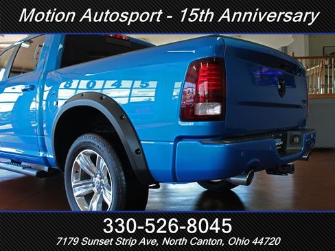 Used 2018 RAM 1500 Sport w/ Hydro Blue Sport Package AWD/4WD image 8