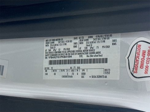 Used 2023 Ford Transit 350 XLT image 35