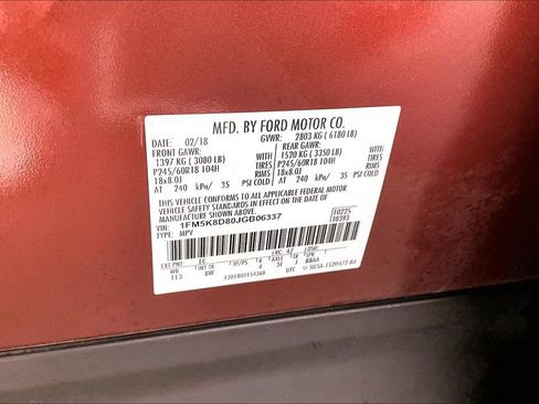 Used 2018 Ford Explorer XLT w/ Equipment Group 202A AWD/4WD image 36