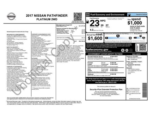 Used 2017 Nissan Pathfinder Platinum image 27