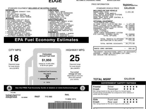 Used 2010 Ford Edge SEL FWD image 2