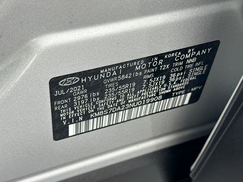 Certified 2022 Hyundai Santa Fe Limited w/ Cargo Package image 29