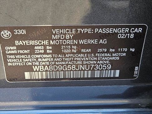 Used 2018 BMW 330i xDrive Sedan AWD/4WD image 26