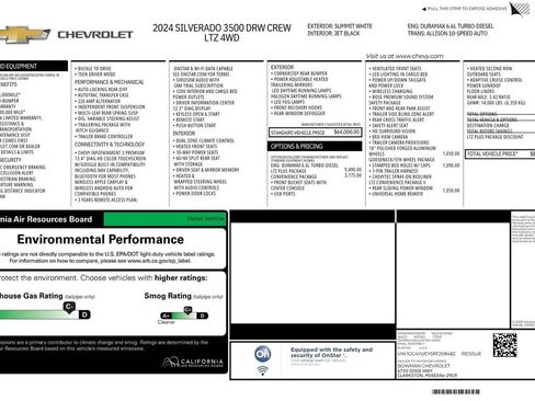 Used 2024 Chevrolet Silverado 3500 LTZ w/ LTZ Plus Package AWD/4WD image 12