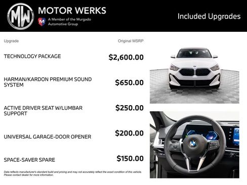 New 2026 BMW X2 xDrive28i w/ Technology Package image 4