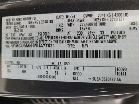 Used 2024 Ford Escape ST-Line image 33