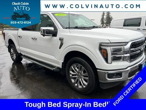 Certified 2025 Ford F150 Lariat w/ Mobile Office Package AWD/4WD image 5