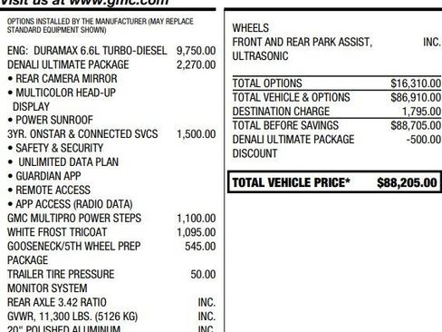 Certified 2023 GMC Sierra 2500 Denali w/ Denali Ultimate Package image 2
