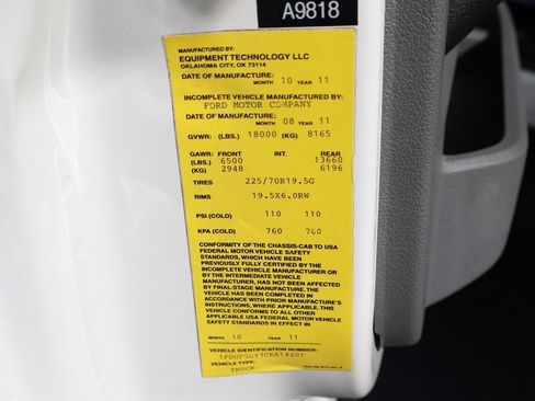 Used 2012 Ford F550 2WD Regular Cab Super Duty w/ PWR Equipment Group image 50