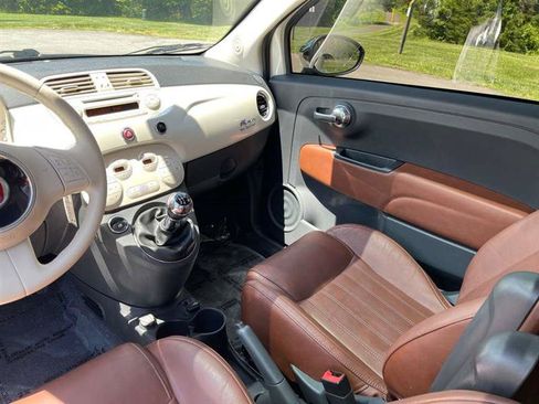 Used 2015 FIAT 500 Lounge w/ Luxury Leather Package FWD image 51