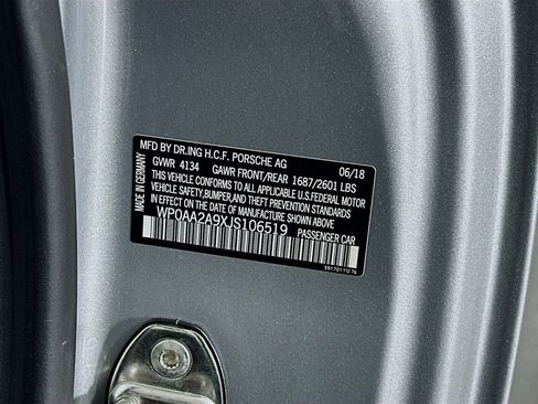 Certified 2018 Porsche 911 Carrera T RWD image 33