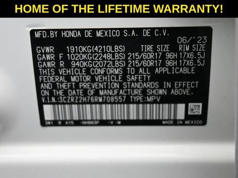Used 2024 Honda HR-V EX-L image 44