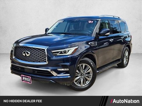 Used 2021 INFINITI QX80 Luxe RWD image 1
