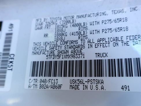 Used 2021 Toyota Tundra SR5 image 20