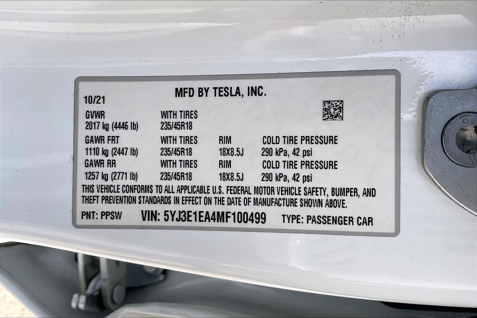 Used 2021 Tesla Model 3 Standard Range Plus RWD image 33