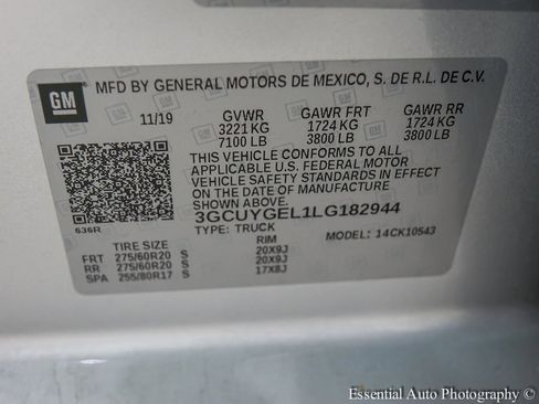 Certified 2020 Chevrolet Silverado 1500 LTZ w/ LTZ Premium Package image 30