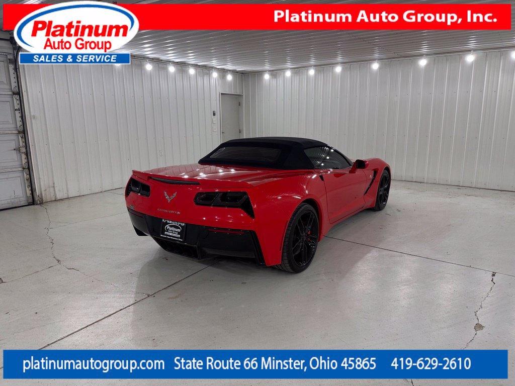 Used 2014 Chevrolet Corvette Stingray Convertible w/ 2LT Preferred Equipment Group RWD image 5