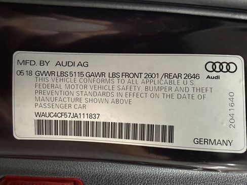 Used 2018 Audi S5 Prestige w/ S Sport Package image 31