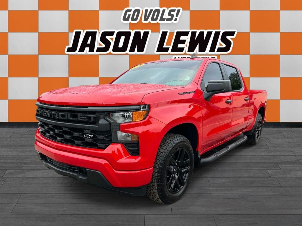 Used 2025 Chevrolet Silverado 1500 Custom w/ Turbomax Blackout Package AWD/4WD image 7