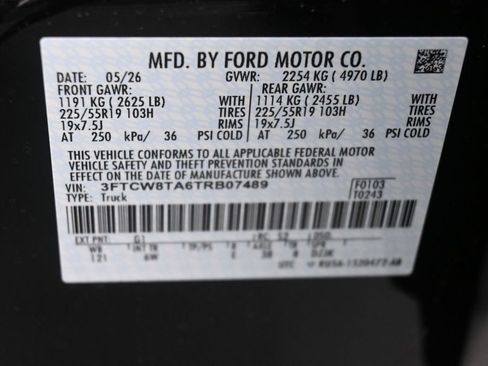 New 2026 Ford Maverick Lobo AWD/4WD image 15