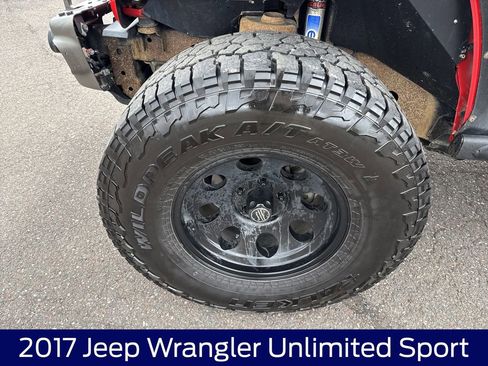 Used 2017 Jeep Wrangler Unlimited Sport w/ Connectivity Group AWD/4WD image 10