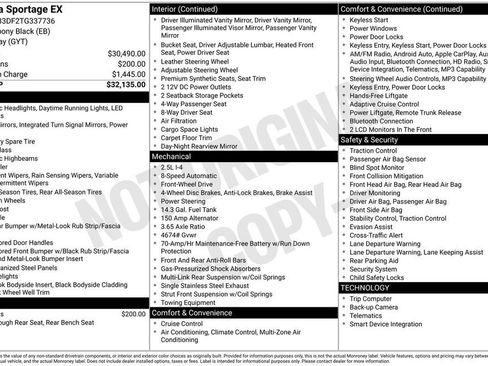 Used 2026 Kia Sportage EX image 10