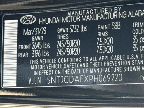 Used 2023 Hyundai Santa Cruz Night w/ Cargo Package AWD/4WD image 33