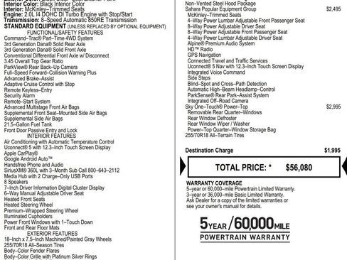 New 2026 Jeep Wrangler Sahara image 2