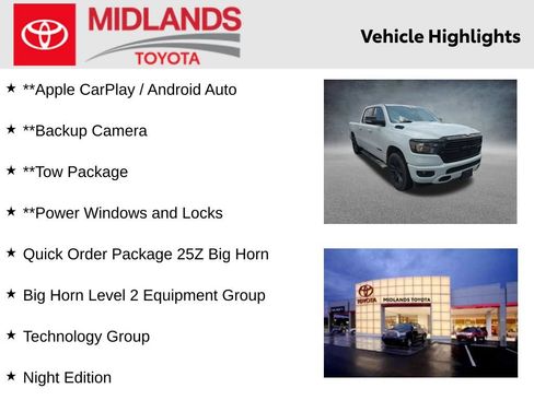 Used 2021 RAM 1500 Big Horn AWD/4WD image 2