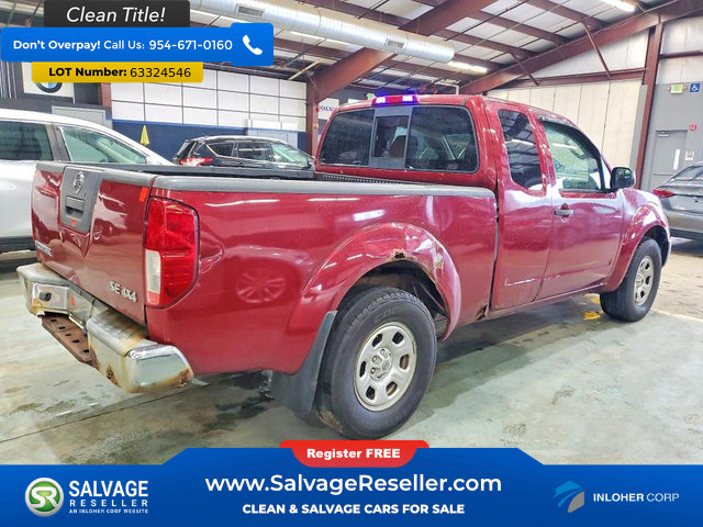 Used 2008 Nissan Frontier SE w/ SE Value Truck Pkg AWD/4WD image 4