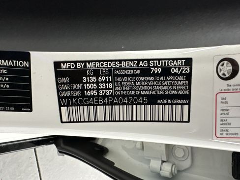 Certified 2023 Mercedes-Benz EQS 580 4MATIC Sedan image 24