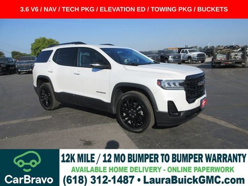 Used 2022 GMC Acadia SLT w/ Elevation Edition FWD image 1