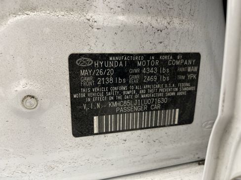 Used 2020 Hyundai Ioniq Limited FWD image 26