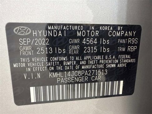 Certified 2023 Hyundai Sonata N Line image 24