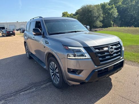 Used 2021 Nissan Armada SL w/ Midnight Edition Package RWD image 3