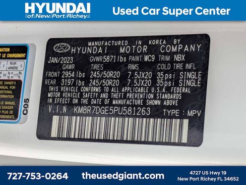 Used 2023 Hyundai Palisade Calligraphy w/ Cargo Package AWD/4WD image 47