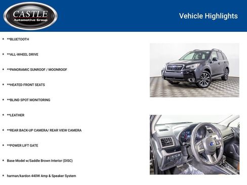 Used 2017 Subaru Forester 2.0XT Touring w/ Popular Package #2 image 3