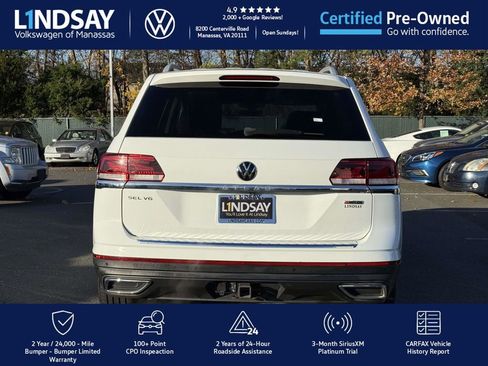 Certified 2022 Volkswagen Atlas SEL image 4