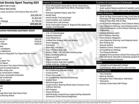 New 2026 Buick Envista Sport Touring FWD image 5