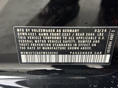 New 2026 Volkswagen GTI SE FWD image 27