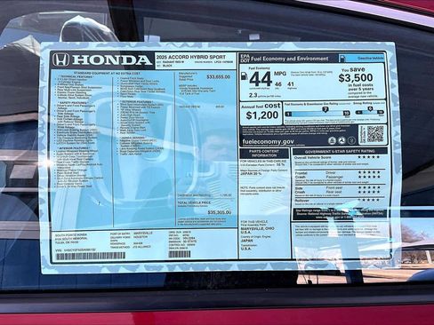 New 2025 Honda Accord Sport image 22