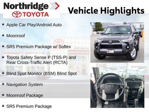 Used 2023 Toyota 4Runner SR5 Premium w/ Moonroof Package RWD image 2