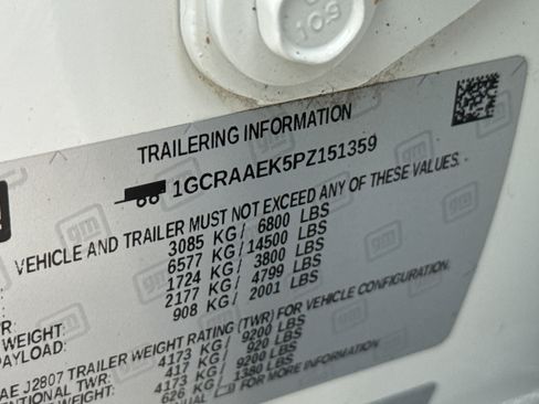 Used 2023 Chevrolet Silverado 1500 W/T w/ Trailering Package image 30