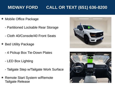 Used 2024 Ford F150 XLT w/ Equipment Group 302A MID AWD/4WD image 24