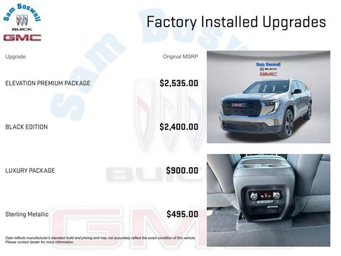 New 2025 GMC Acadia Elevation w/ Elevation Premium Package image 3