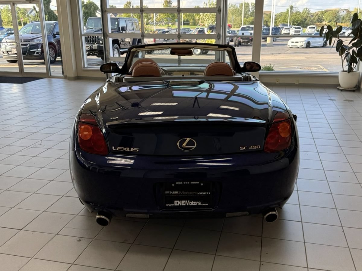 Used 2004 Lexus SC 430 Convertible w/ Preferred Accessory Pkg RWD image 7